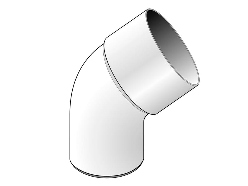 Изгиб ПВХ 45° First Corporation CL45080B ARCH-00079671