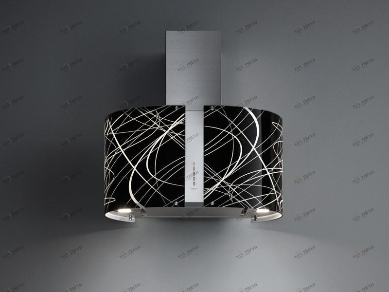 Falmec Вытяжка из стали и стекла со встроенной подсветкой Mirabilia sun-id-1432439