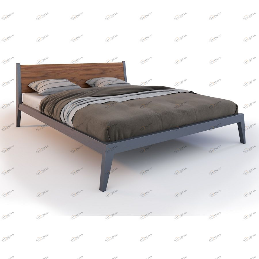 Кровать Fly, 140 см, орех BraginDesign BR313S