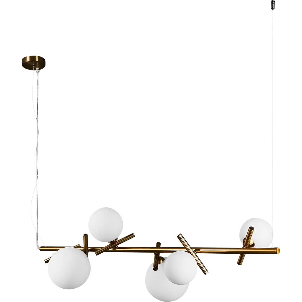 Freya Blossom — подвесная люстра с 6 плафонами в стиле латунь 89389965 STLM-1568256 - Вид №2