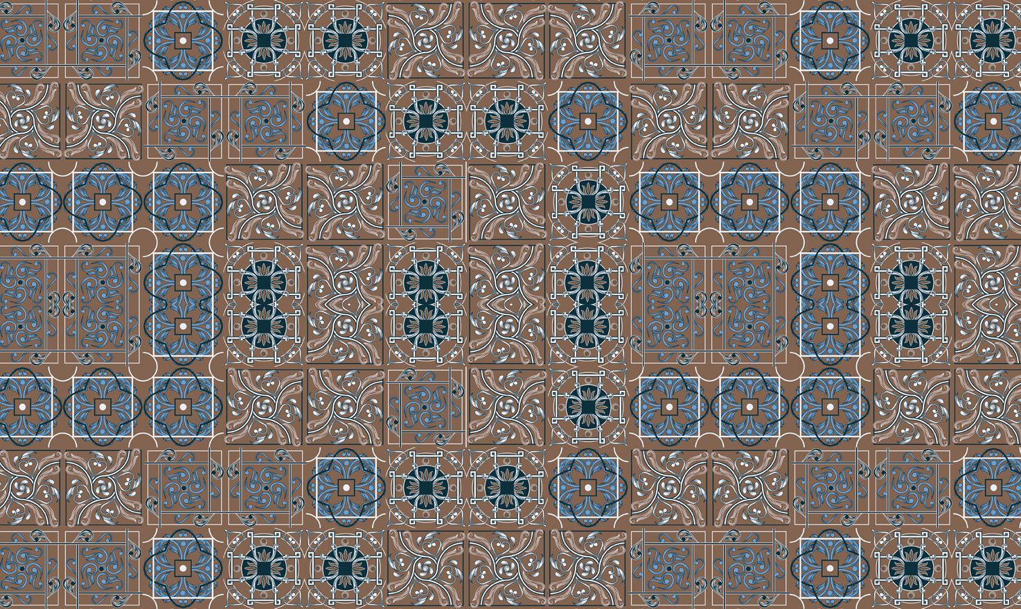 Геометрические обои Jannelli&Volpi ARTS AND CRAFTS 2 ARCH-00116669 - Вид №1