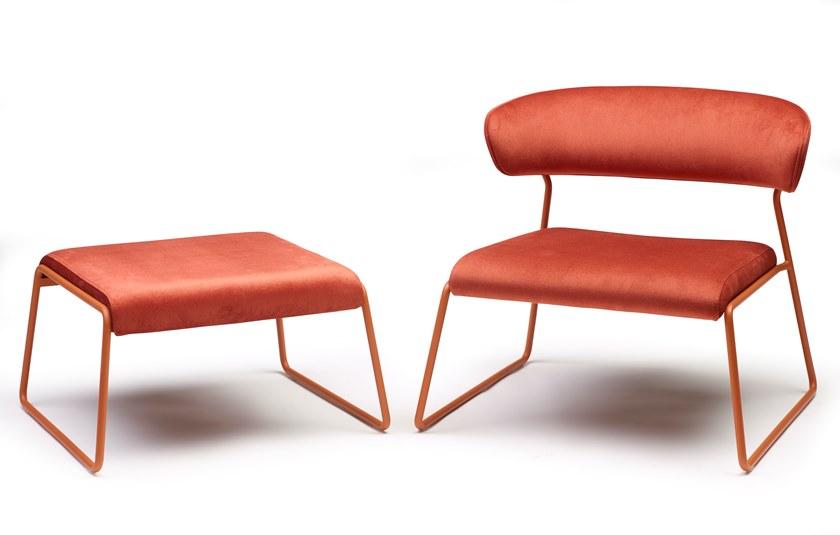 SCAB DESIGN Прямоугольный пуф из ткани с обивкой Lisa sun-id-1432810 - Вид №4