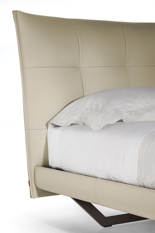 Кожаная кровать с мягким изголовьем Poltrona Frau ночь-кровати ARCH-00056155 - Вид №10