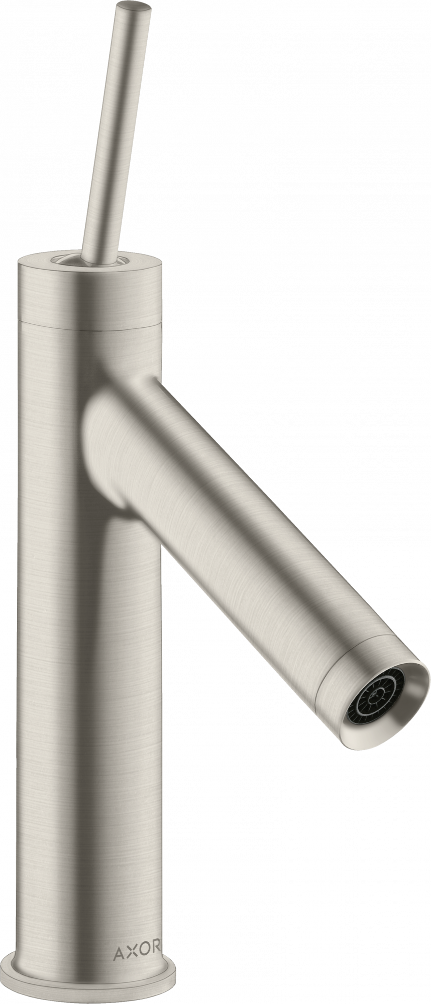 10117800 Смеситель для раковины 90, однорычажный, со стержневой ручкой и сливным гарнитуром AXOR STARCK