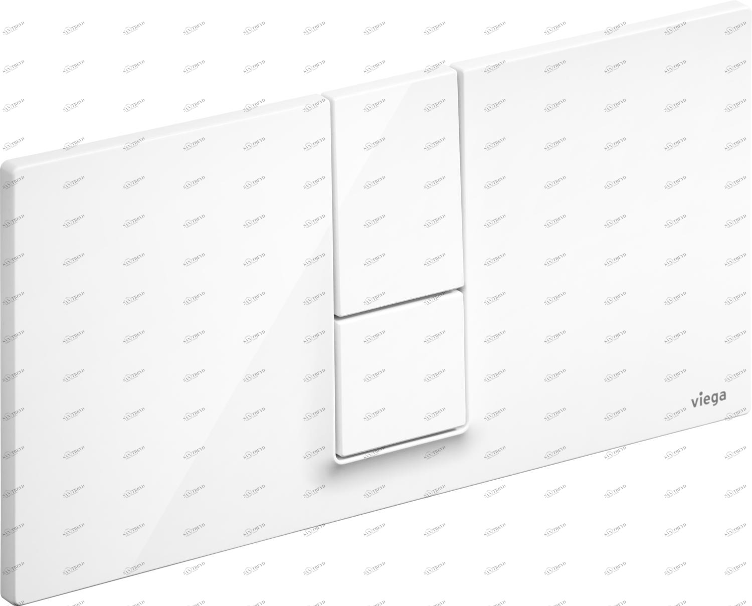 Системная техника  Принадлежности к панелям смыва для унитазов и писсуаров  Панели смыва для унитазов VIEGA 654 764 1) Модель 8334.1 Santreyd 