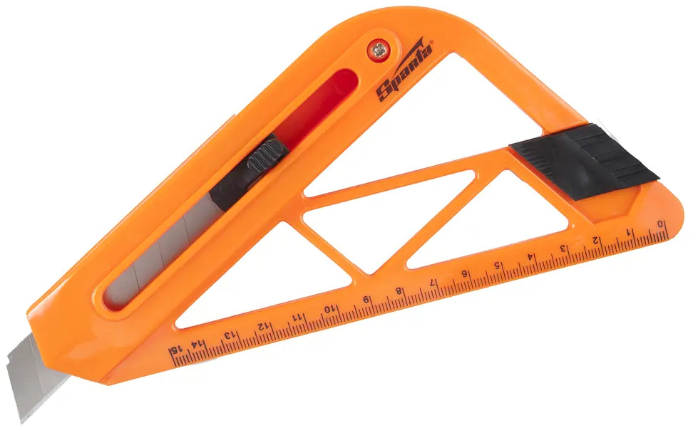 Нож для обоев Sparta с линейкой — точность в каждом сантиметре 13324194