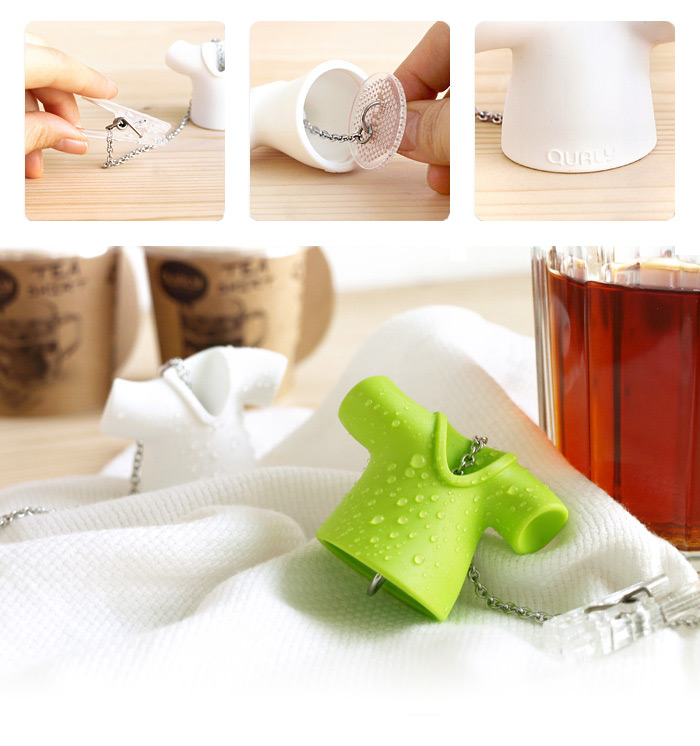 QL10099-RD Ситечко Пластмассовое Qualy Великобритания  - Вид №4