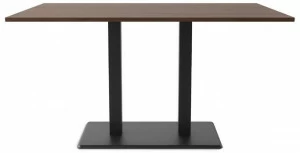 COLOS Прямоугольный стол из hpl с чугунным основанием Edge