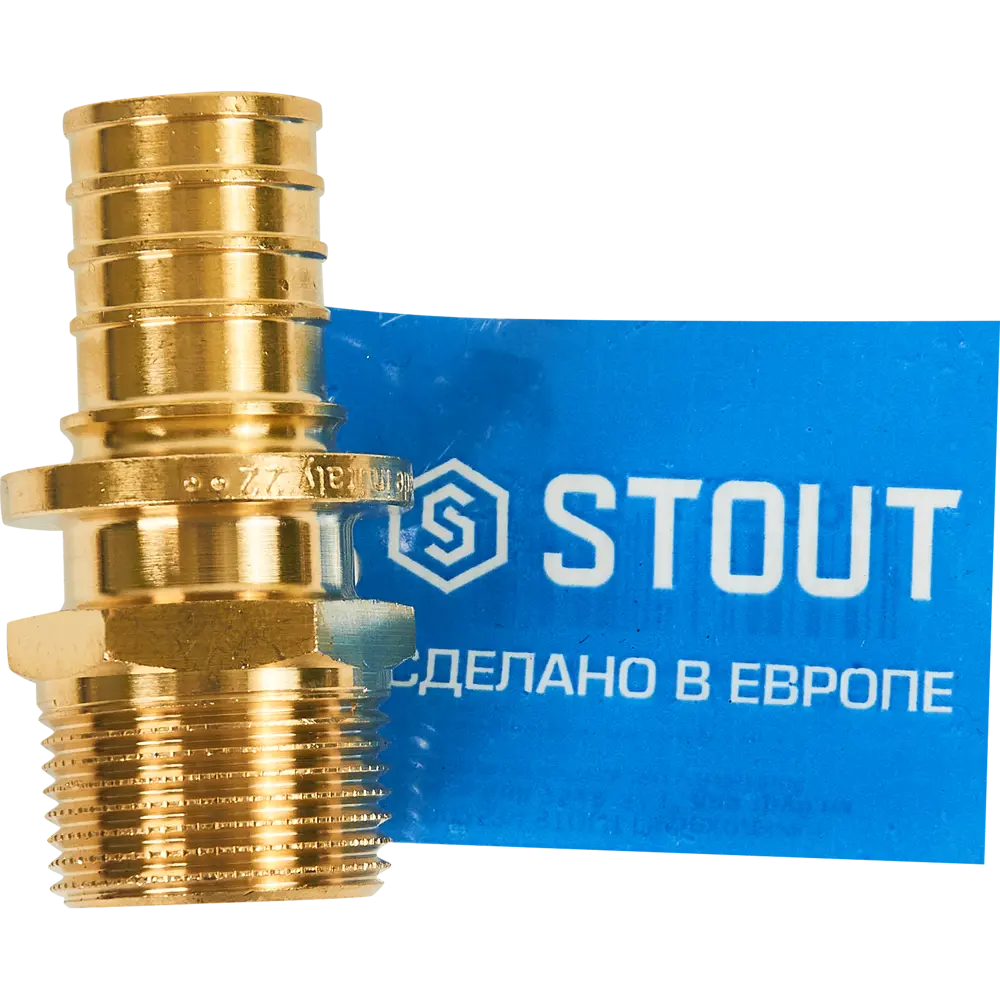 Переходник STOUT 3/4"x25 мм для герметичного соединения труб 82197780 STLM-0021690 - Вид №2