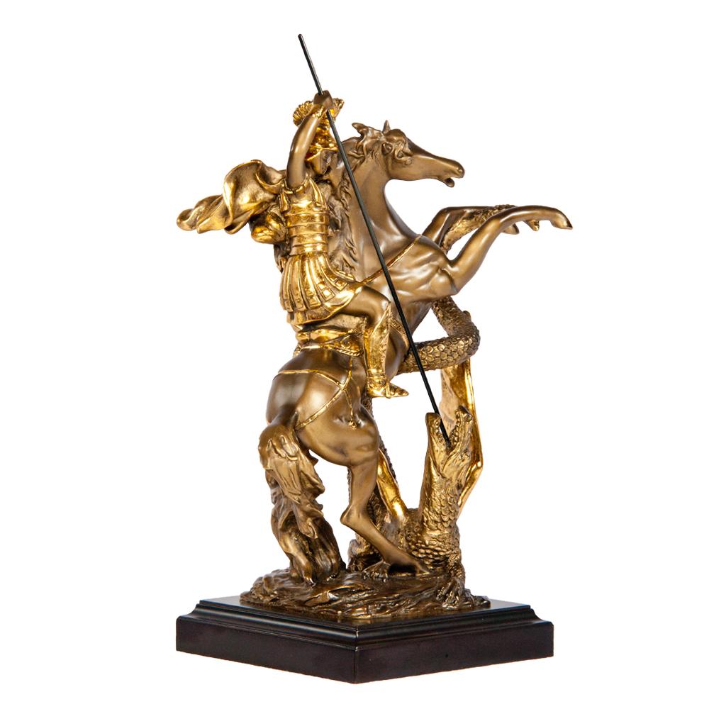 22455 Статуэтка Георгий Победоносец Бронза BOGACHO 4627138187142 - Вид №5