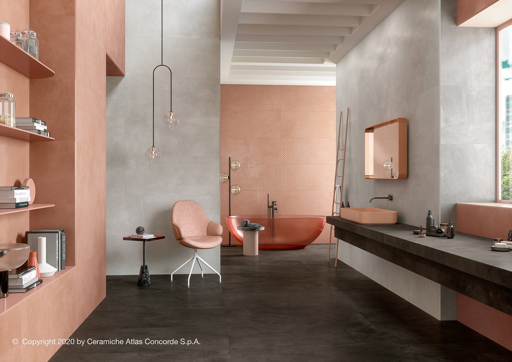 Белое керамическое покрытие с эффектом смолы Atlas Concorde ARCH-00113266 - Вид №11