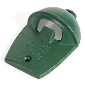 Открывалка для бутылок Big Green Egg, чугунная, настенная, зеленая