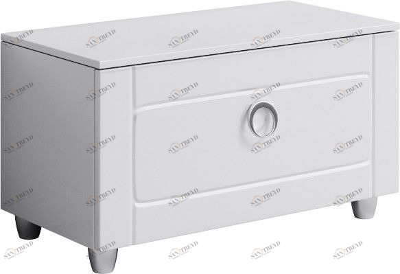 Инфинити Тумба напольная с ящиком, цвет белый Inf.03.08 AQWELLA Infinity sun-id-277929