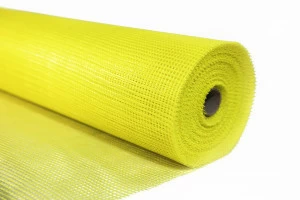 Сетка штукатурная фасадная X-Glass Pro 5х5мм желтая 145гр/м2