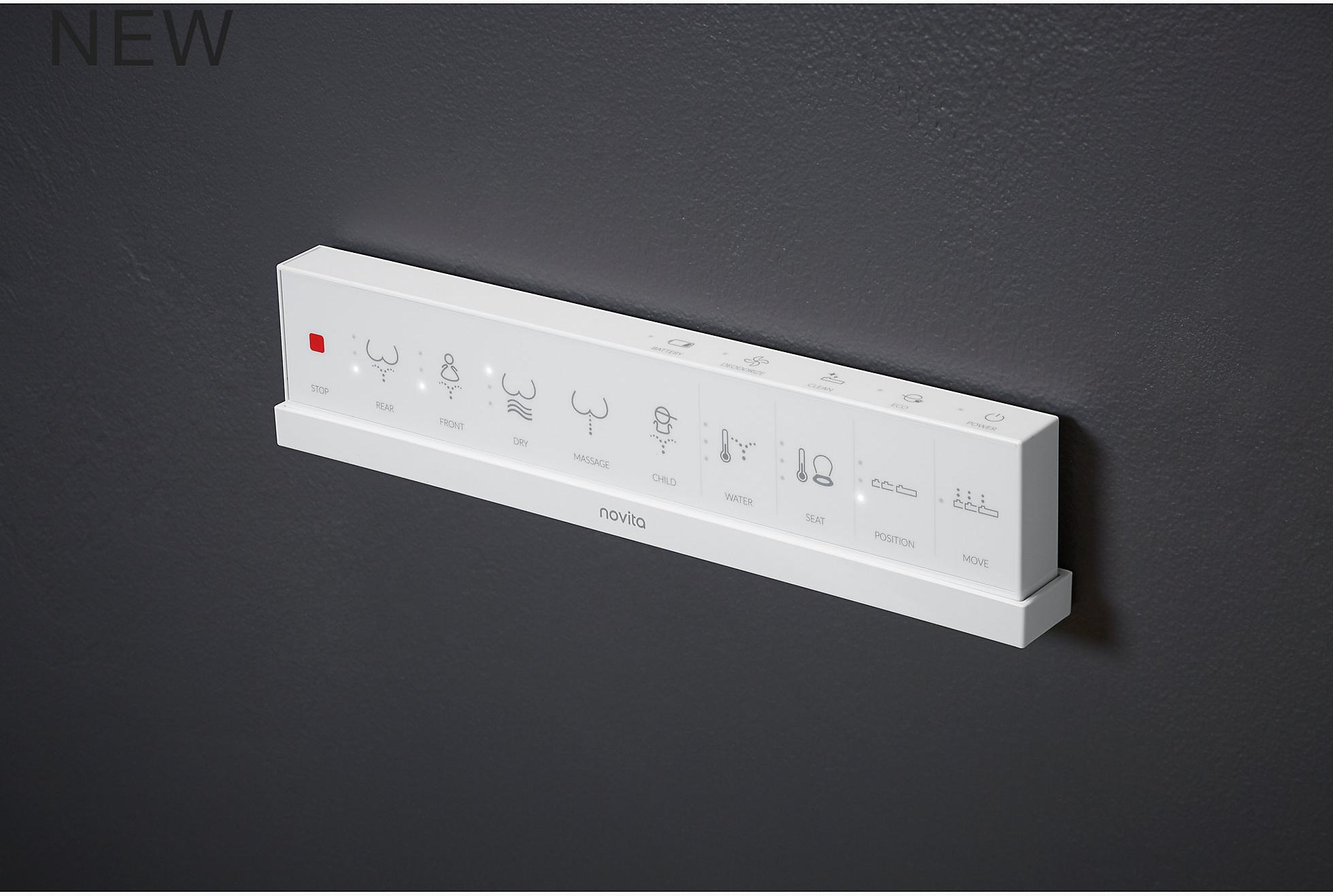 KOHLER KOHLER Novita Удлиненное сиденье для унитаза-биде K-BD-N450US-N0  - Вид №6