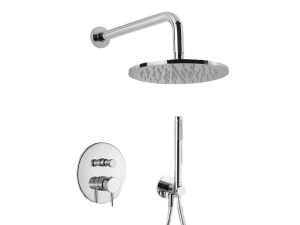 Встраиваемый набор для душа с ручным душем и душем