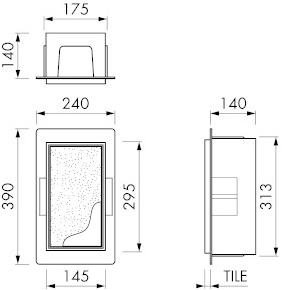 ESS Easy Drain Держатель ниши / рулона T-roll Tcl-12 - Вид №6
