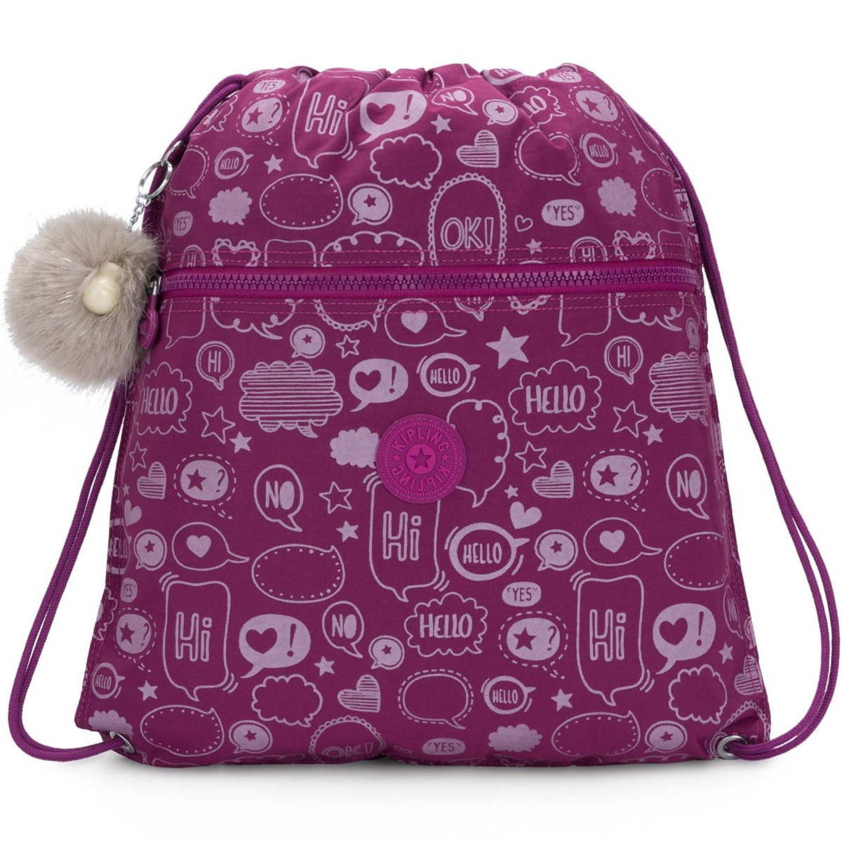 KI563757N Рюкзак-мешок Medium Drawstring Bag Kipling Supertaboo 