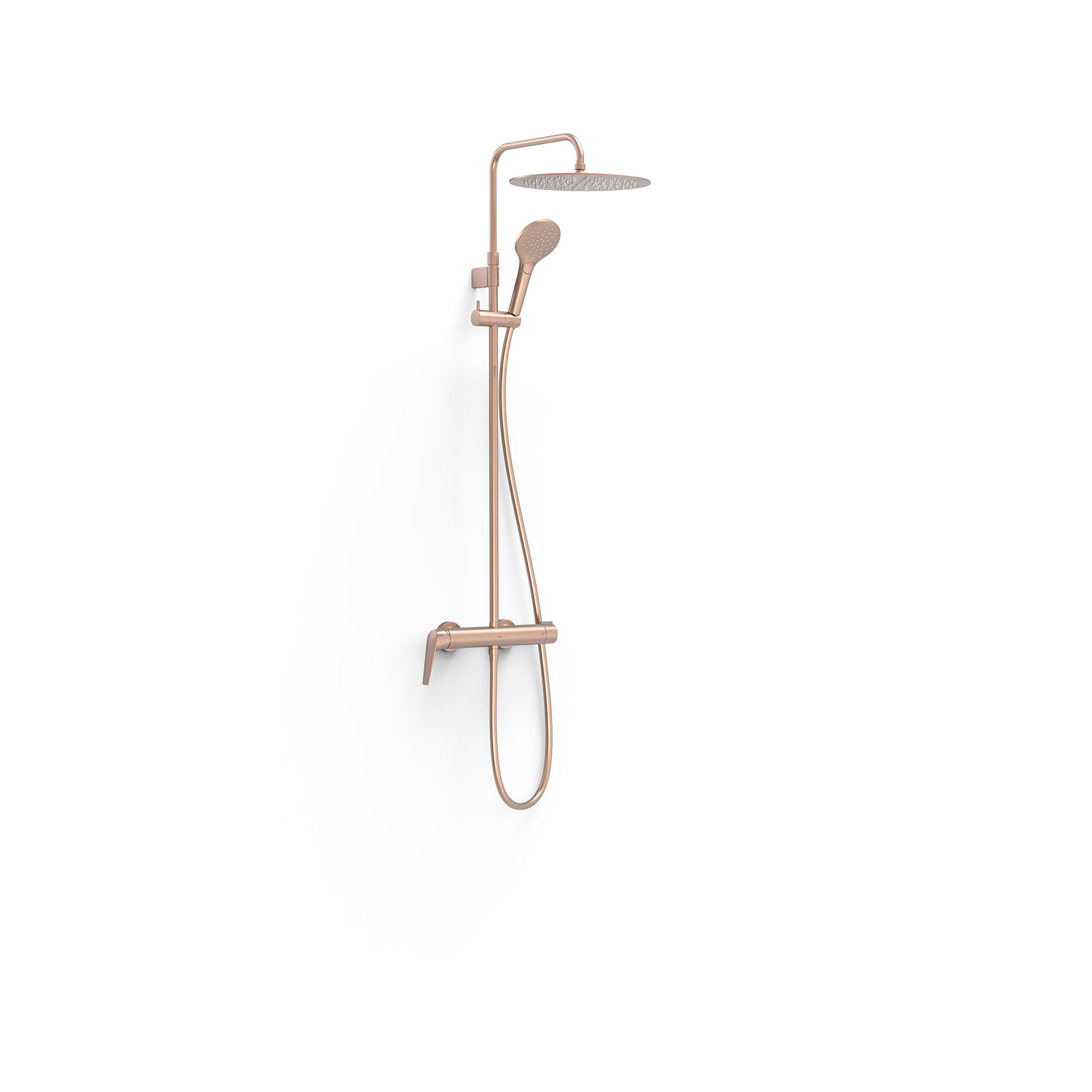 Двухходовой настенный смеситель для душа FUJI с одной ручкой -28119701OPM TRES