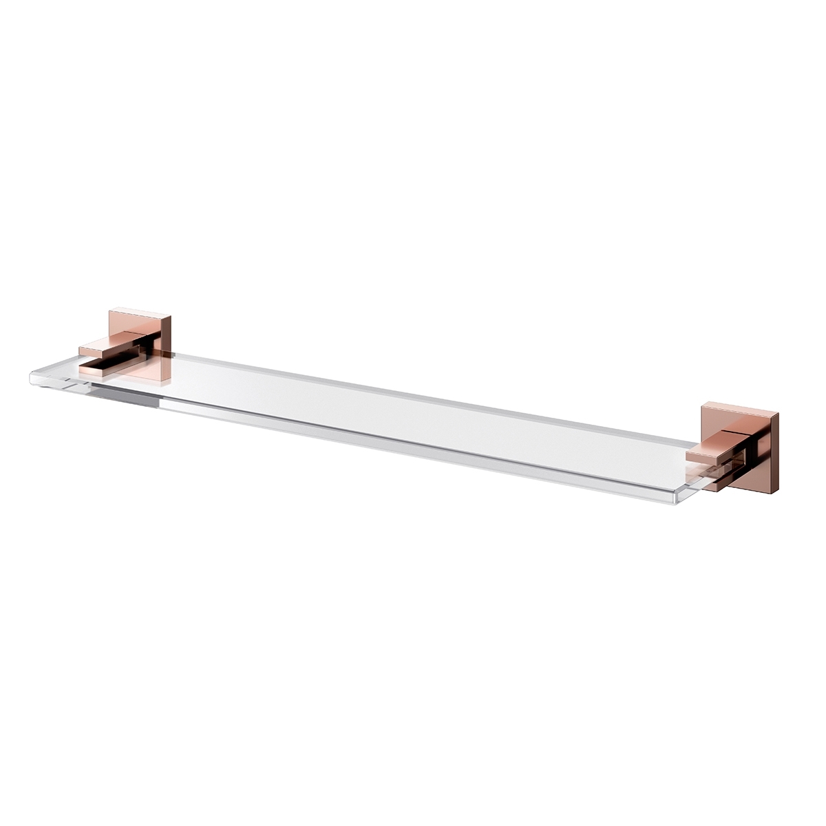 00388230 полированная графитовая полка Docol SQUARE