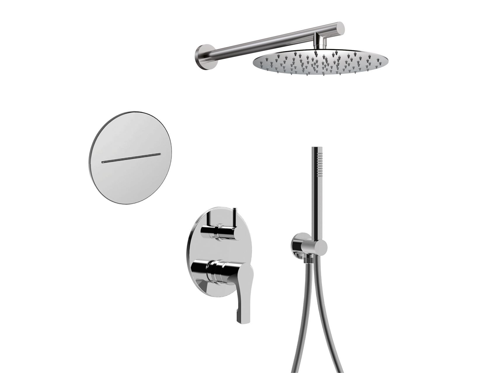 Набор для душа с душем Rubinetteria Giulini Ego ARCH-00091085 - Вид №1