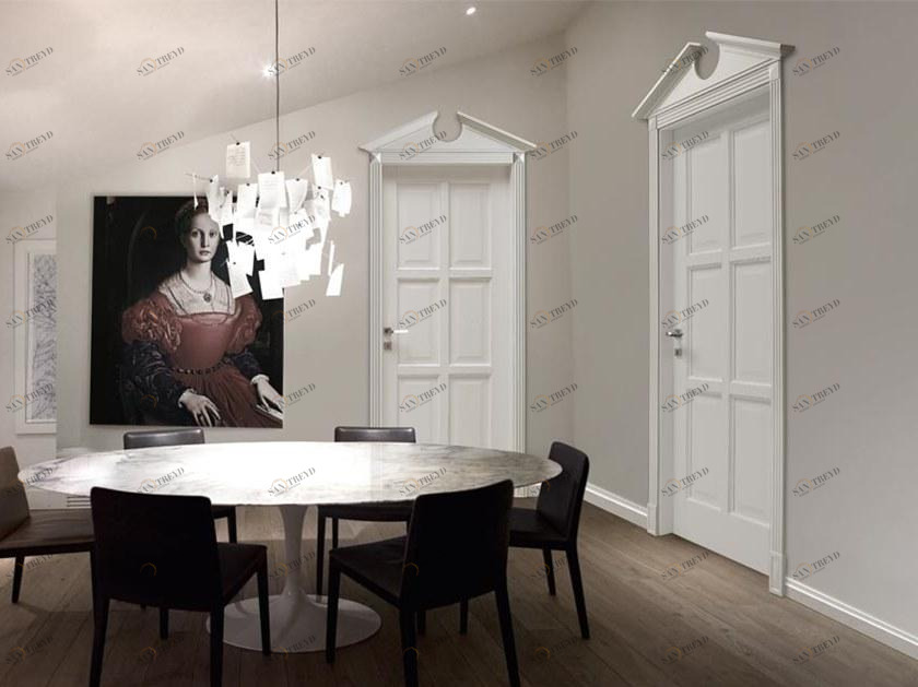 COCIF Распашная лакированная деревянная дверь Miti sun-id-1410910