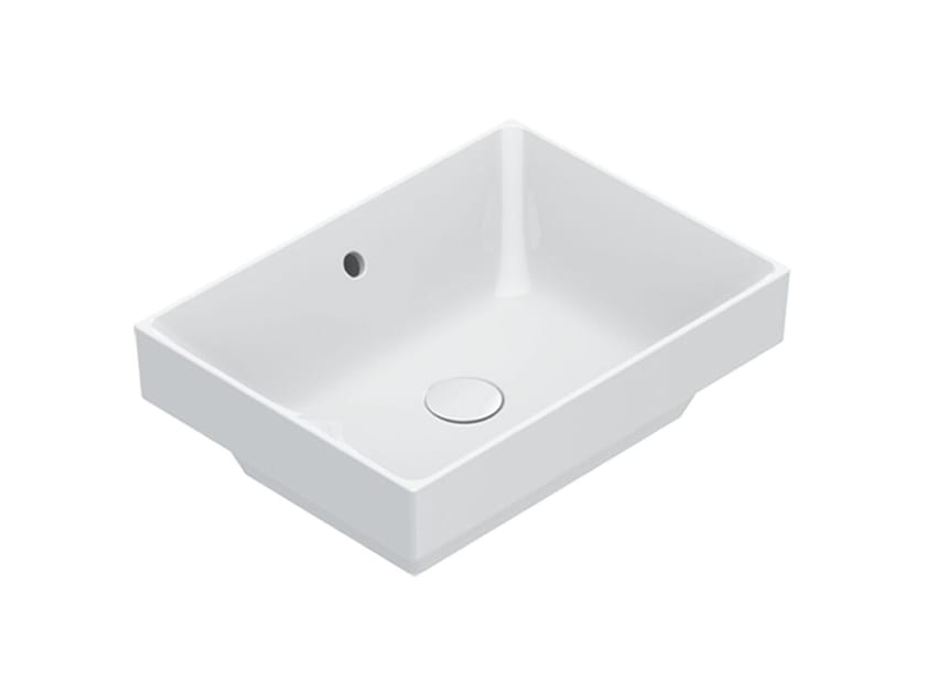 Одиночный прямоугольный умывальник CERAMICA CATALANO ноль ARCH-00002899