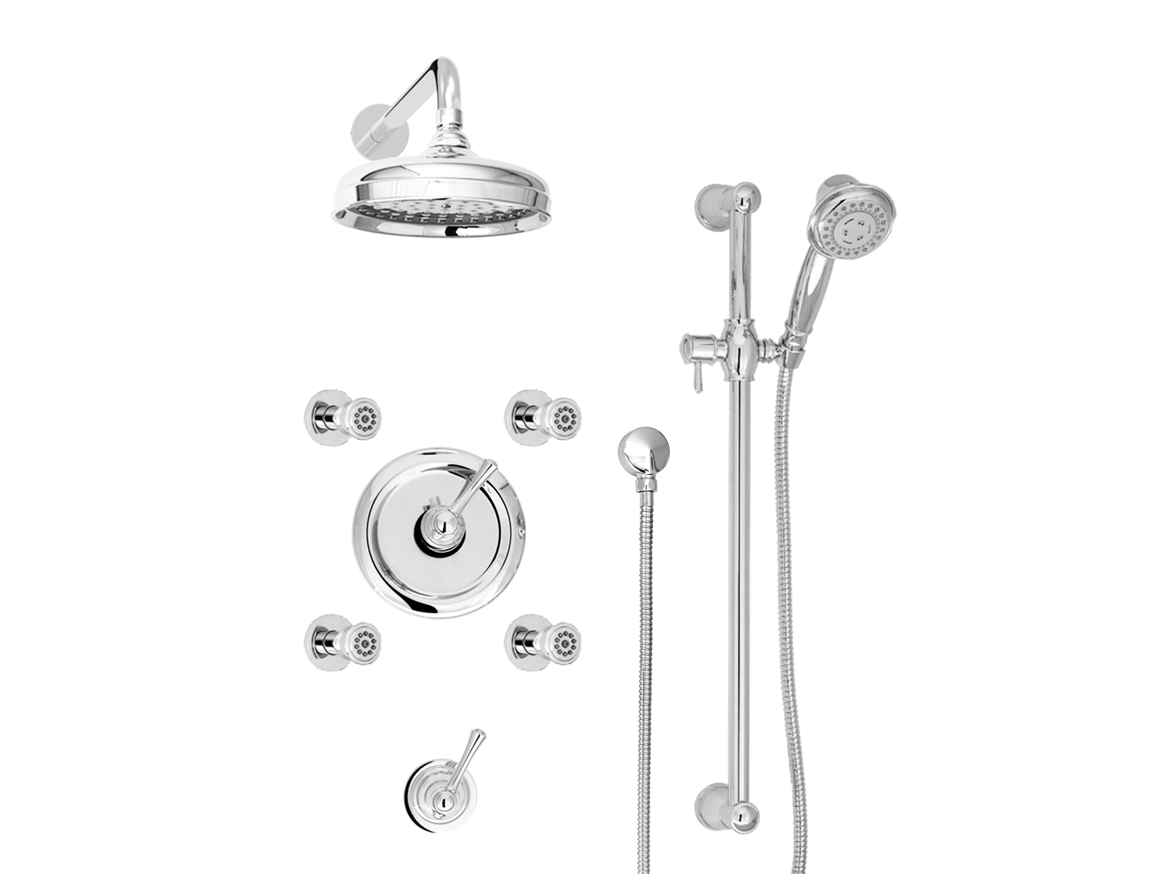 Термостатический набор для душа с душем BARIL PRO-3701-72 ARCH-00025737 - Вид №1