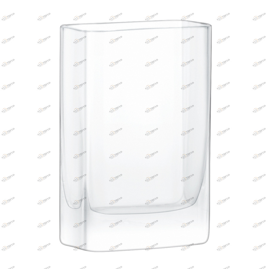 Ваза прямоугольная 15х10х5 см прозрачная Modular LSA INTERNATIONAL - 253394 Прозрачный 
