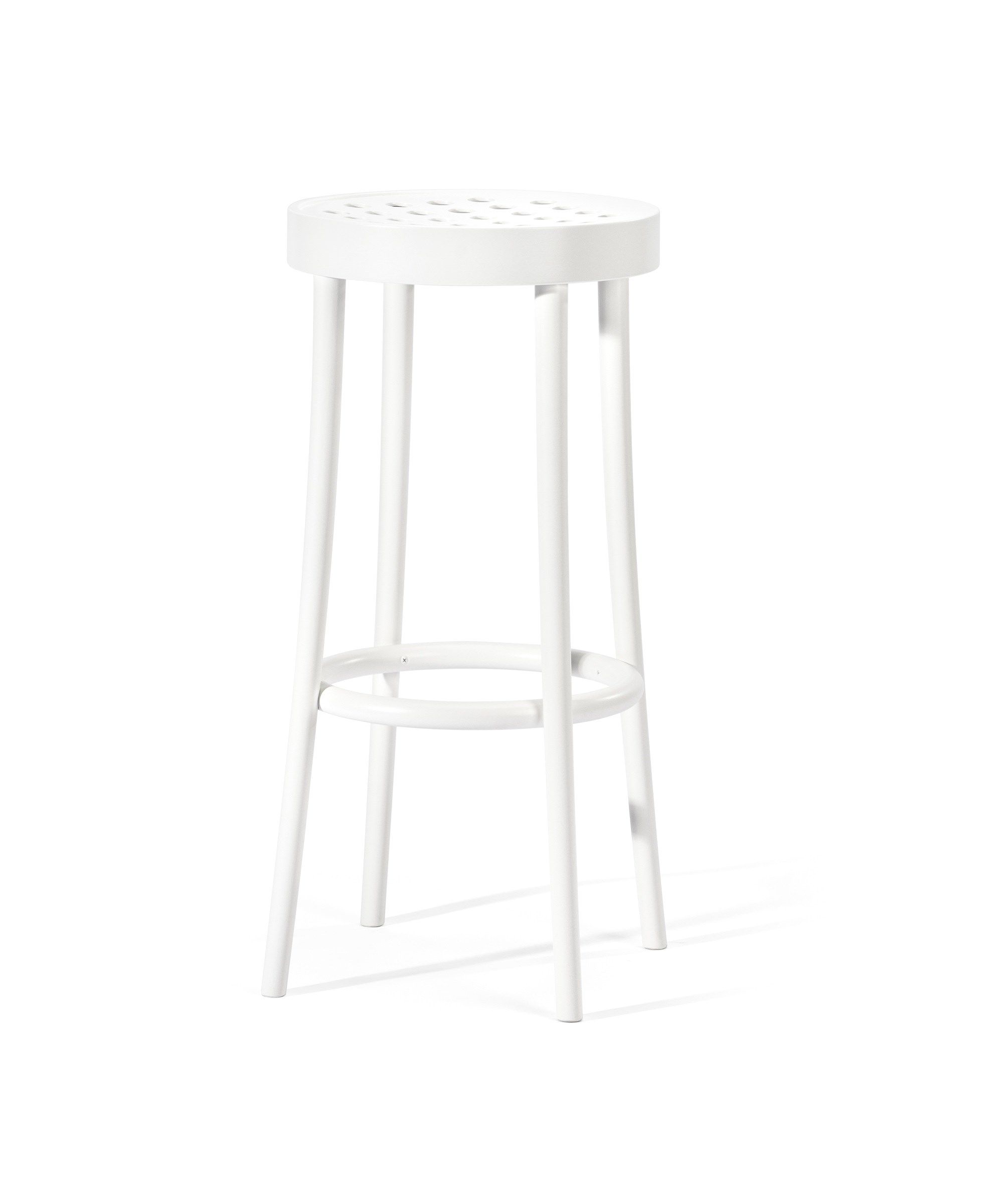 Высокий деревянный барный стул с подставкой для ног TON 822 ARCH-00090162 - Вид №46