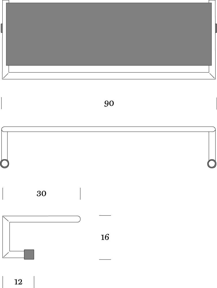 MOX Настенная вешалка из хромированной стали sun-id-1453416 - Вид №5