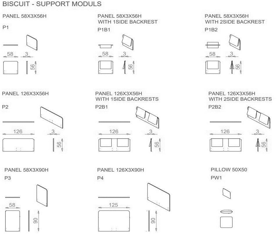 B&T Design Модульный диван на контракт sun-id-1365129 - Вид №7