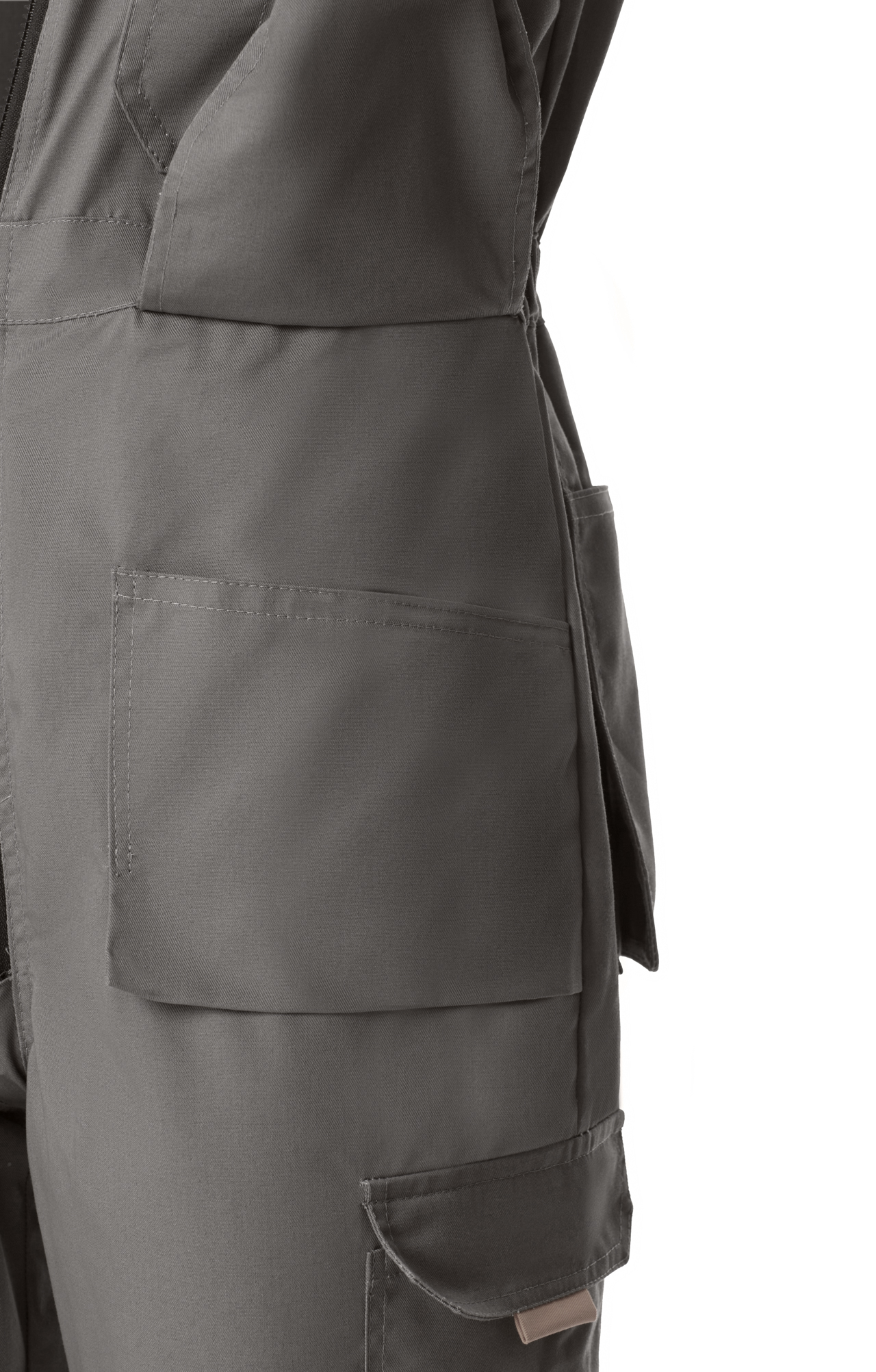 65644 Полукомбинезон "Профессионал" темно-серый  Летняя спецодежда  размер 44-46/170-176  - Вид №5