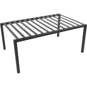 Полка для шкафа 21x14x33 см KONSENSA металл цвет серый 89439899 STLM-2137178
