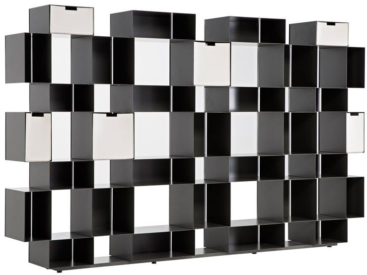 AMURA Модульный открытый книжный шкаф из металла Eresia Am038.er13 - Вид №6