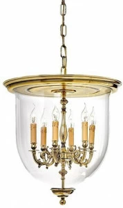 Possoni Illuminazione Градиентный латунный фонарь с прозрачным стеклом  1976/6