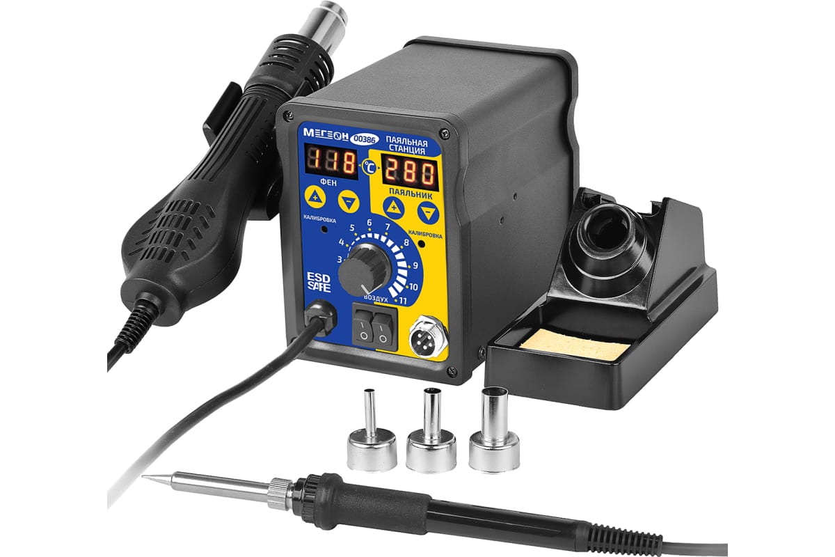 Паяльная станция МЕГЕОН 00386 9099152 STDN-0047820 - Вид №1
