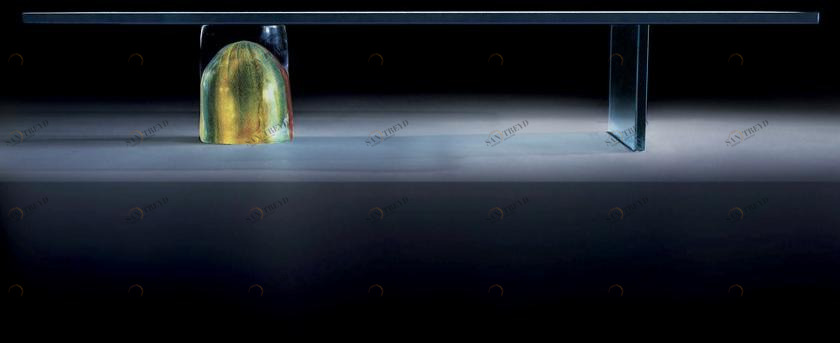 Reflex Прямоугольный стеклянный журнальный столик Nautilus sun-id-1410155