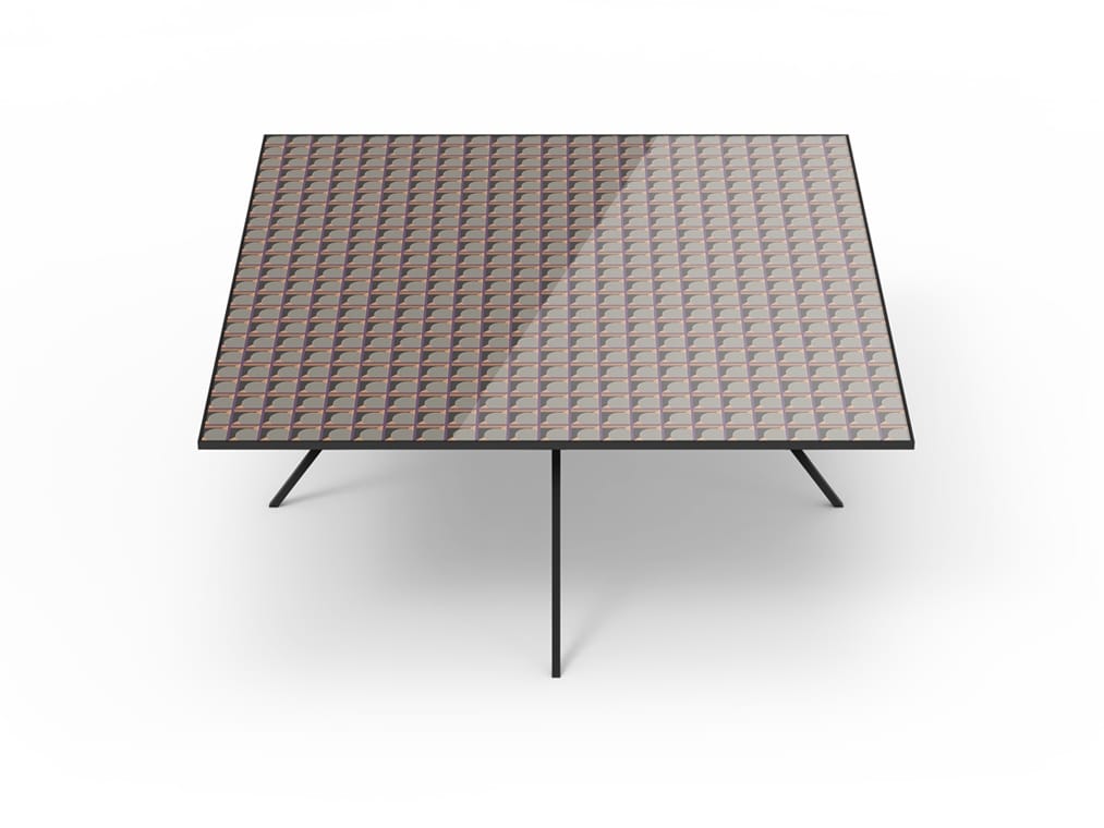 Квадратный металлический журнальный столик MOMENTI Home &amp ARCH-00076082 - Вид №1