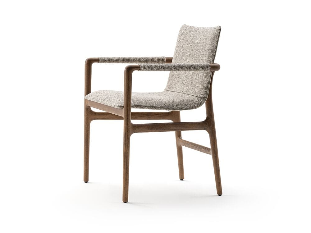 Стул грецкого ореха с подлокотниками Turri NABI ARCH-00043515