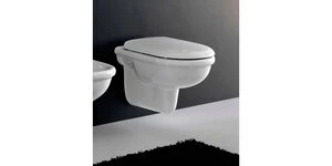 PLW10 Подвесной унитаз настенный Белый Ceramica Hidra PLUVIA Италия