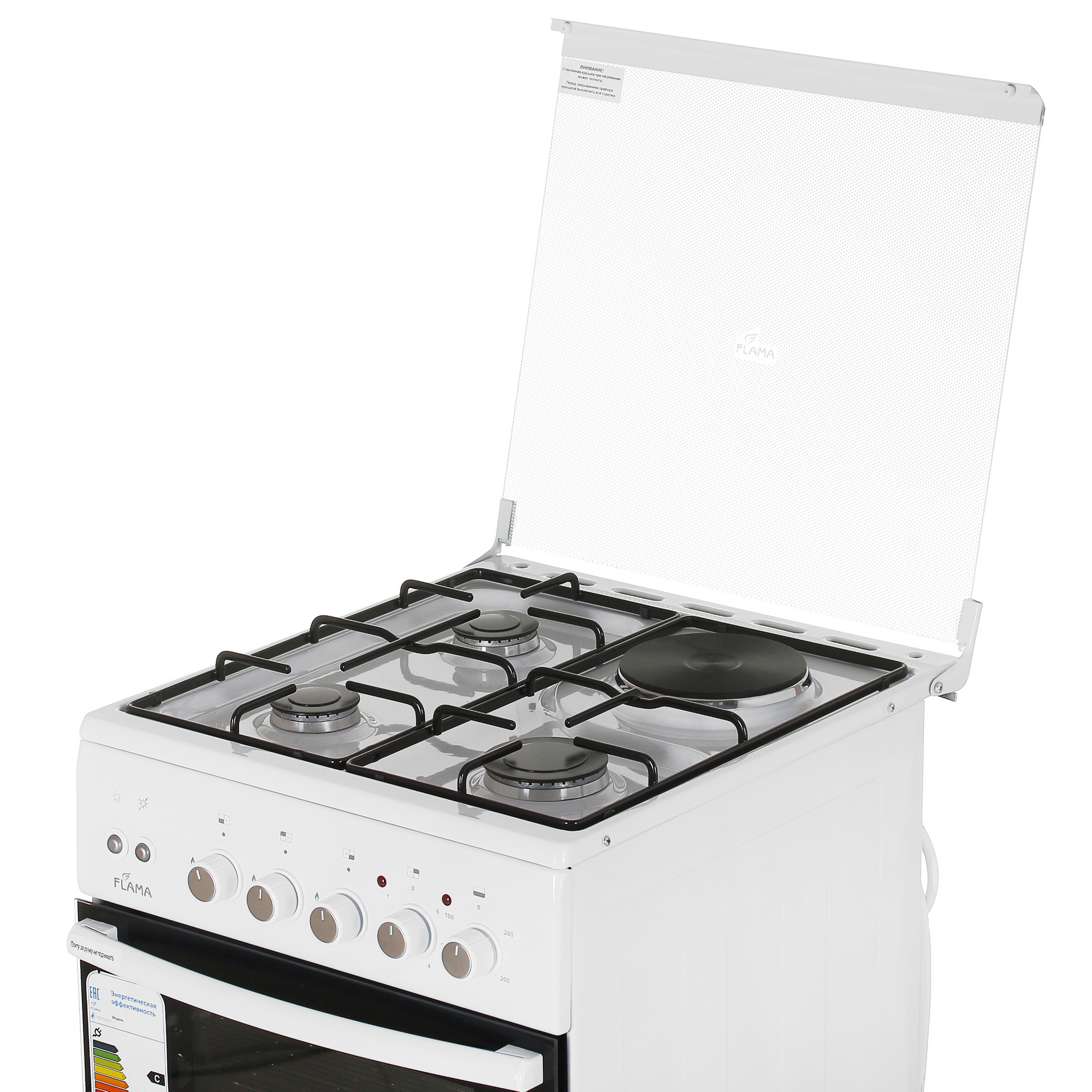 5305309 Комбинированная плита Flama L RK 23-126 белый Flama group STDN-0000305 - Вид №7