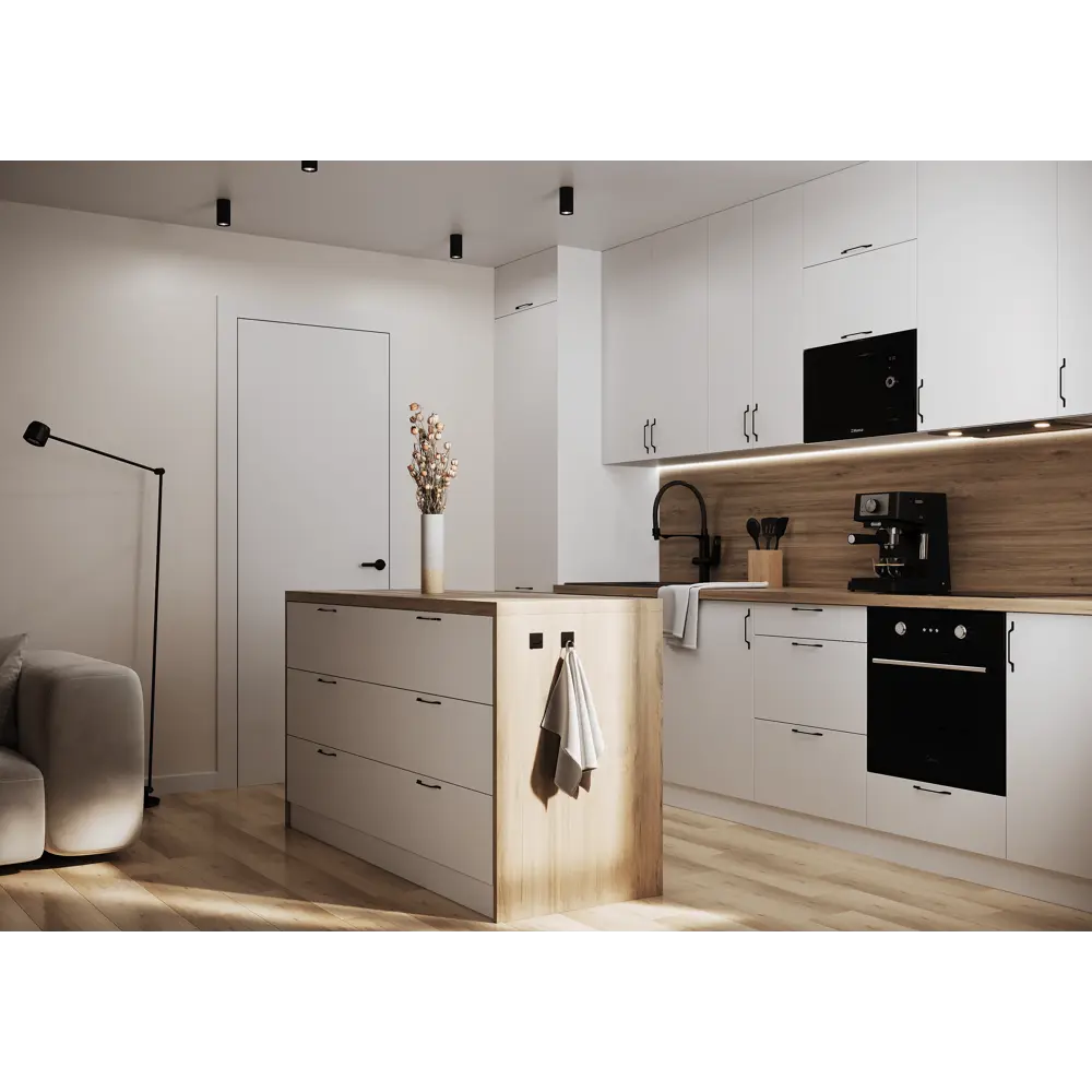 Santreyd Цоколь для кухни Delinia 240x10 см белый ПВХ 82379688 STLM-0025890 - Вид №5