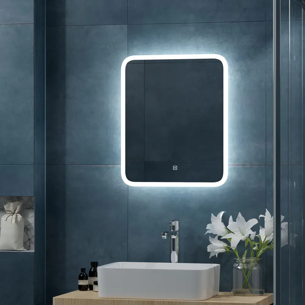Зеркало Santreyd Light Led с сенсорной подсветкой для ванной 50x60 см 86222819 STLM-0067056