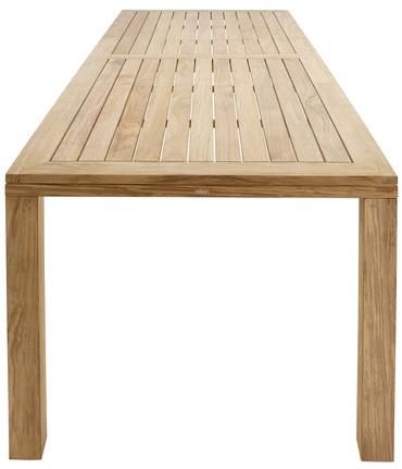 solpuri Прямоугольный обеденный стол из тика Cube sun-id-1358950 - Вид №1