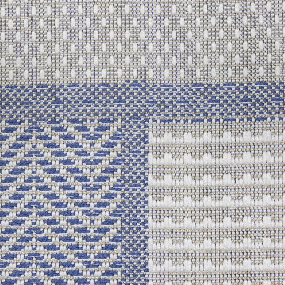 Циновка Дели 160x230 см полипропилен 84307_53111 цвет синий ROYALTAFT STLM-2033506 - Вид №4