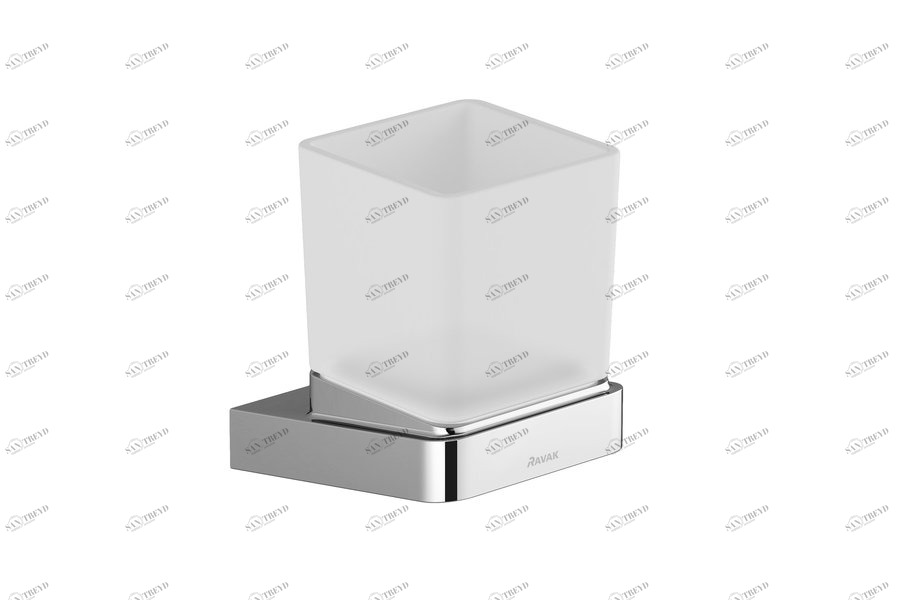 Держатель со стаканом (стекло) TD 210.00 Ravak X07P321