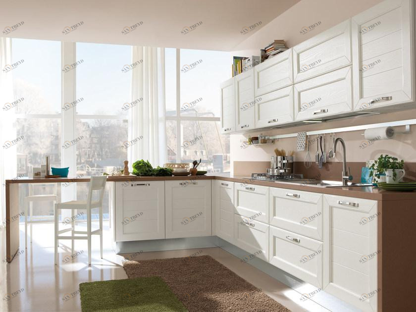 Cucine Lube Кухня из ясеня с ручками Claudia sun-id-1364176