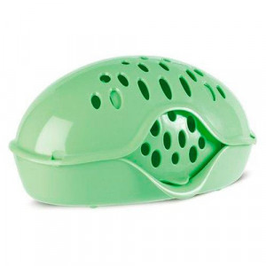 ПР0037792 Домик для грызунов Hut пластик, 16,5х11х9см IMAC