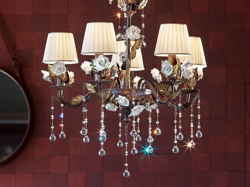 Masiero Люстра с кристаллами Ceramic garden sun-id-1512166 - Вид №1